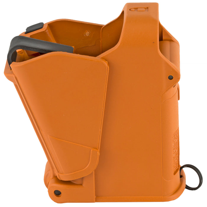 Maglula UpLula Magazine Loader/Unloader Fits 9mm-45 ACP Orange Brown