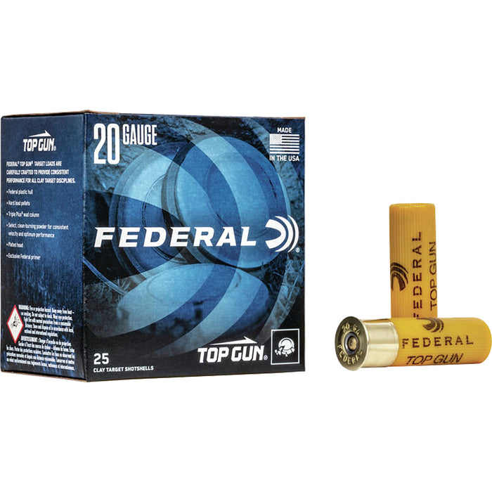 Federal Top Gun 20 Gauge 2.75 in. 7/8 oz. 7.5 Shot 25 Per Box