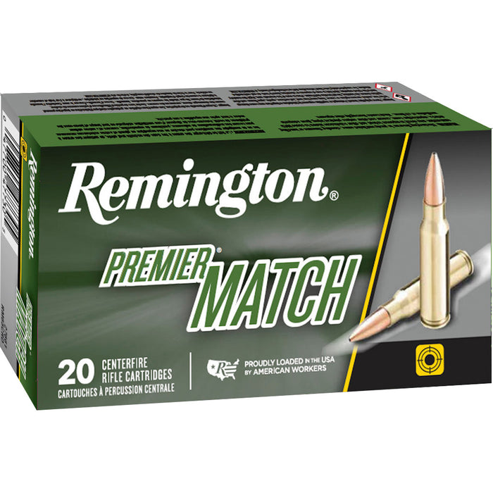 Remington Premier Match .223 Rem. 69 gr. MatchKing BTHP 20 Per Box