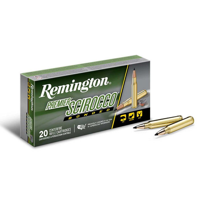 Remington Ammunition Premier Scirocco Bonded 6.5 Creedmoor 130 Gr Swift Scirocco Bonded 20 Per Box
