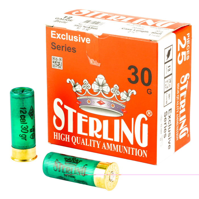Sterling Exclusive Series 12 Gauge 2.75" #7 1 1/6 oz Shot Shell 25 Round Box