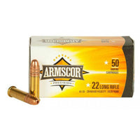 Armscor Precision .22 LR 40 gr Standard Velocity Solid Point 50 Per Box