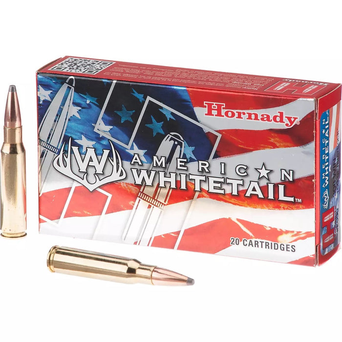 Hornady .308 Win 165 gr American Whitetail InterLock Spire Point Ammunition - 20 Round Box