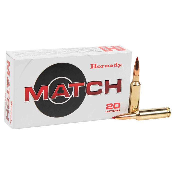 Hornady 6.5 Creedmoor 140 gr Match Extremely Low Drag-Match Ammunition - 20 Round Box