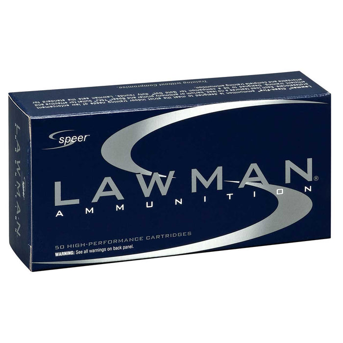 Speer Lawman Training 9mm Luger 124 gr Total Metal Jacket (TMJ) 50 Per Box