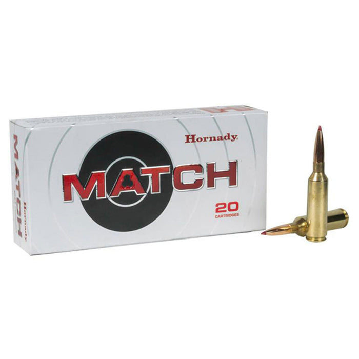 Hornady 6mm Creedmoor 108 gr Match Extremely Low Drag-Match Ammunition - 20 Round Box