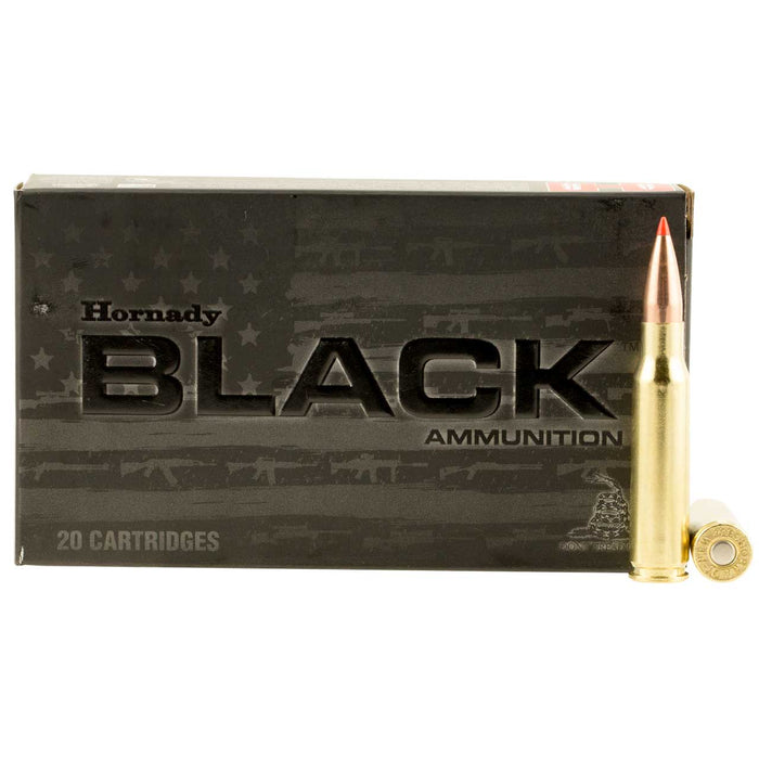 Hornady .308 Win 168 gr Black Target A-Max Ammunition - 20 Round Box