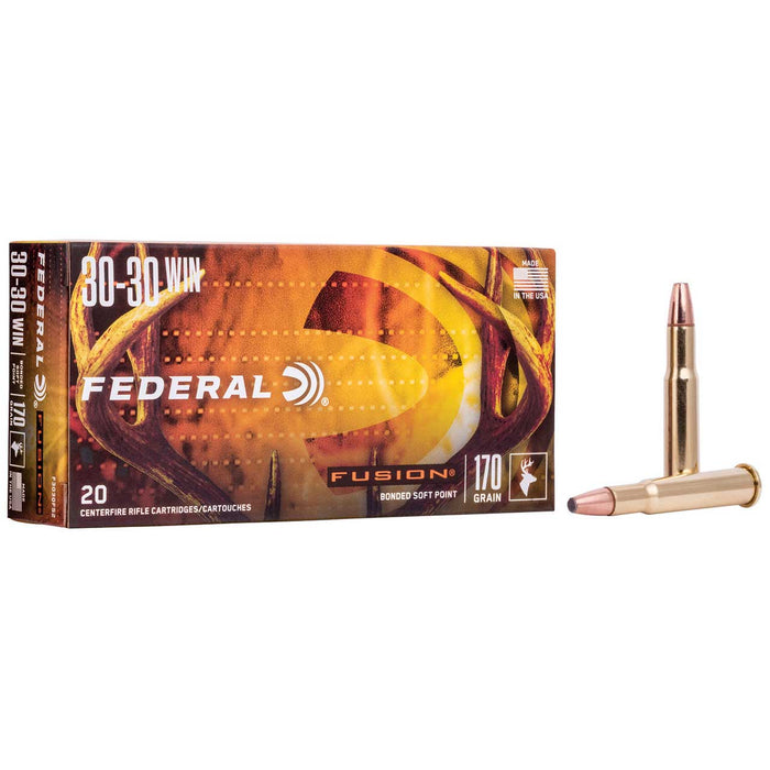 Federal Fusion Hunting .30-30 Win 170 gr Fusion Soft Point 20 Per Box