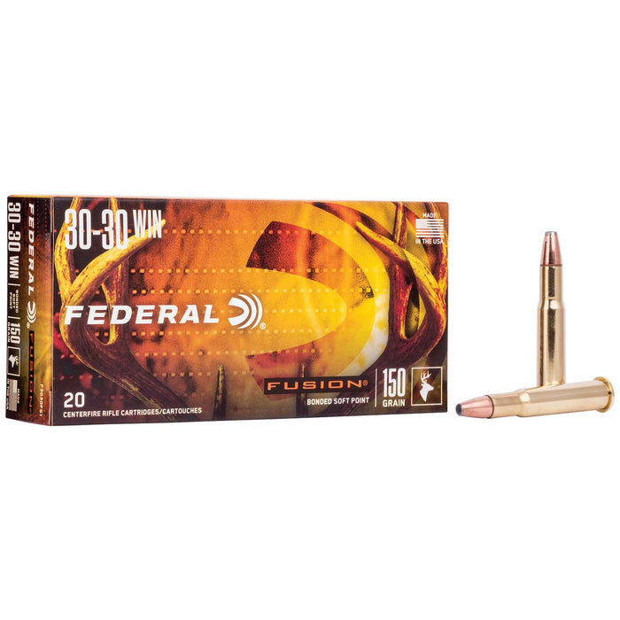 Federal Fusion Hunting .30-30 Win 150 gr Fusion Soft Point 20 Per Box