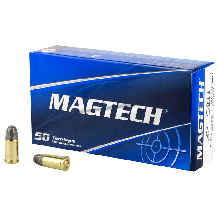 Magtech Range/Training .32 S&W 85 gr Lead Round Nose (LRN) 50 Per Box