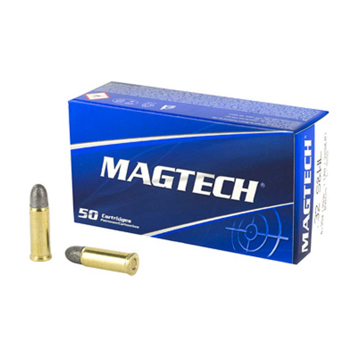 Magtech Training .32 S&W Long 98 gr Lead Round Nose (LRN) 50 Per Box