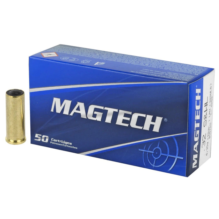 Magtech .32 S&W Long 98 gr Lead Wadcutter Ammunition - 50 Round Box