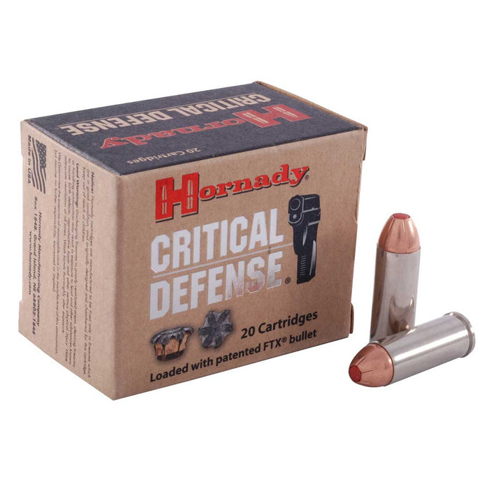 Hornady Critical Defense .45 Colt (LC) 185 gr Hornady Flex Tip eXpanding (FTX) 20 Per Box