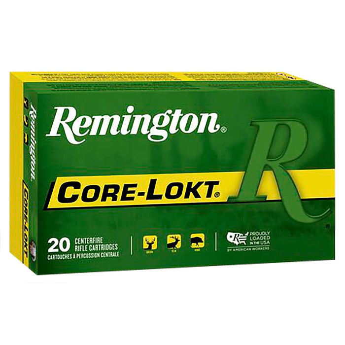 Remington Ammunition Core-Lokt .30-06 Springfield 180 gr Pointed Soft Point Core-Lokt (PSPCL) 20 Per Box