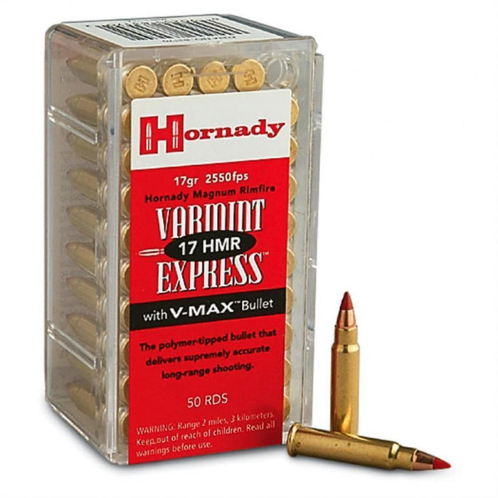 Hornady Varmint Express Rimfire .17 HMR 15.5 gr Non-Toxic Lead-Free 50 Per Box