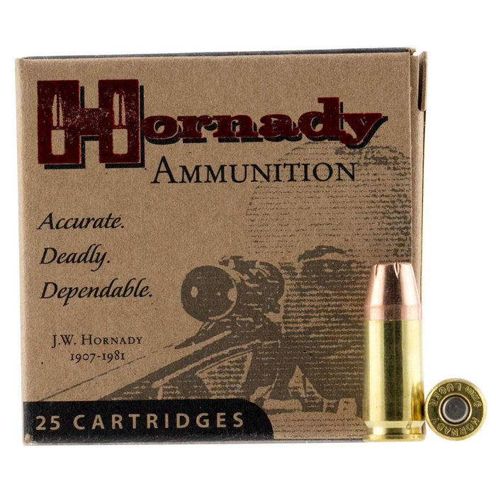 Hornady 9mm Luger 147 gr  XTP Hollow Point Ammunition - 25 Round Box
