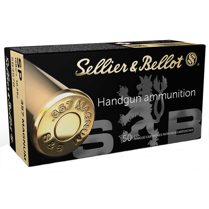 Sellier & Bellot Handgun Target .357 Mag 158 gr Soft Point (SP) 50 Per Box