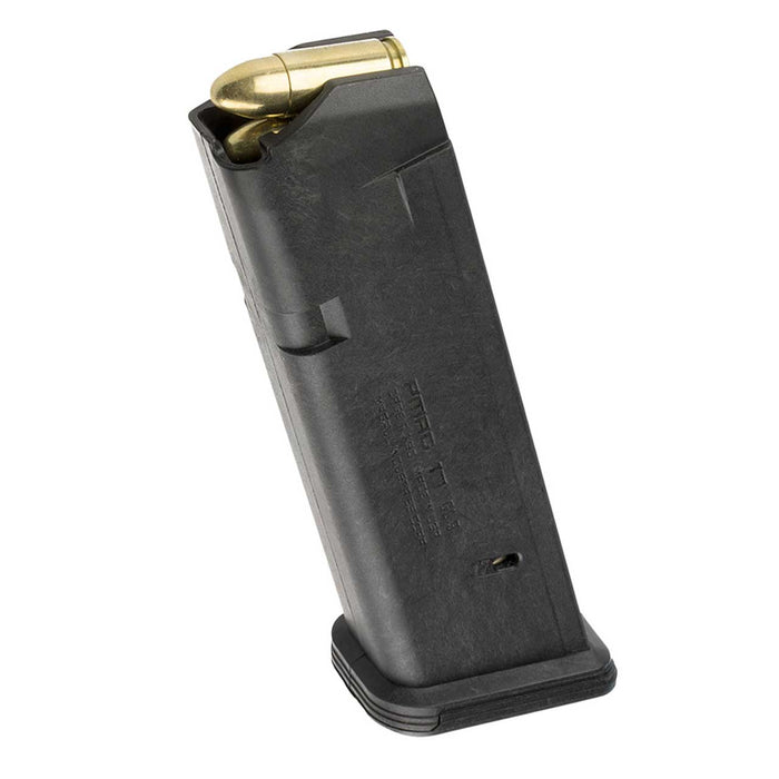 Magpul PMAG GL9 17rd 9mm Luger Compatible w/Glock 17/19/26/34/45 Black Polymer