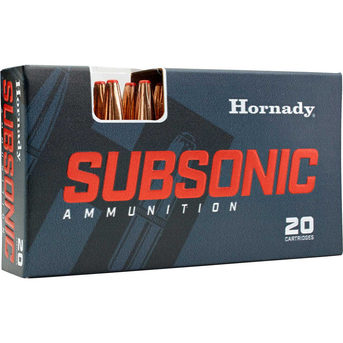 Hornady Subsonic Hunting .450 Bushmaster 395 gr Sub-X (SX) 20 Per Box