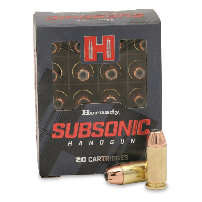 Hornady .40 S&W 180 gr Subsonic Hornady XTP Subsonic Ammunition - 20 Round Box