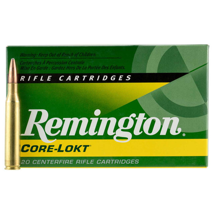 Remington Ammunition Core-Lokt .25-06 Rem 120 Gr Core-Lokt Pointed Soft Point (PSP) 20 Per Box