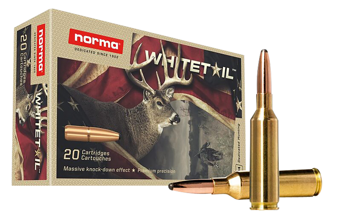 Norma 6.5 PRC 140 gr Dedicated Hunting Whitetail Pointed Soft Point Ammunition - 20 Round Box