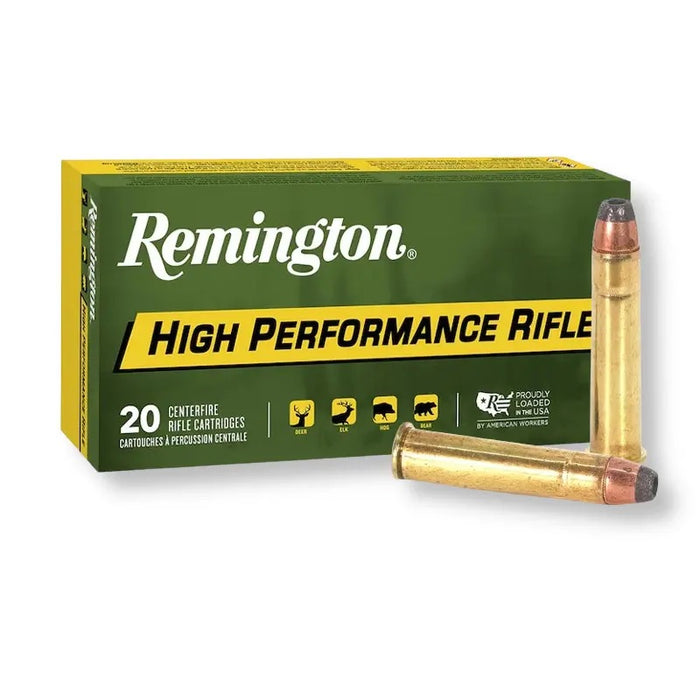Remington High Performance Rifle .45-70 Govt. Full Pressure 300 gr. SJHP 20 Per Box