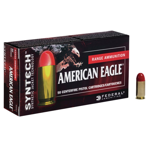 Federal American Eagle Syntech Action Pistol .45 ACP 220 Gr Total Syntech Jacket Flat Nose (TSF) 50 Per Box