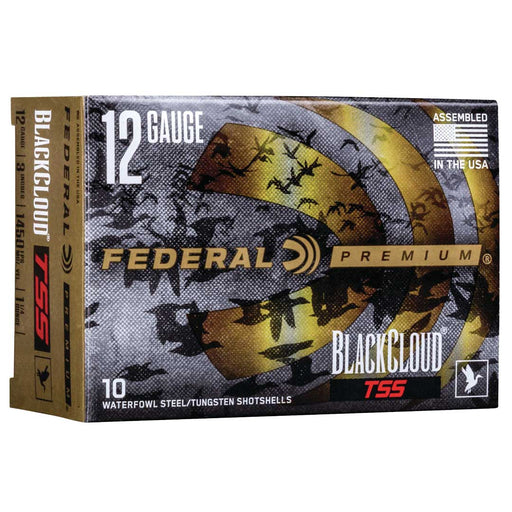 Federal Premium Black Cloud TSS 12 Gauge 3" 1 1/4 Oz Steel/Tungsten 3, 9 Shot 10 Per Box