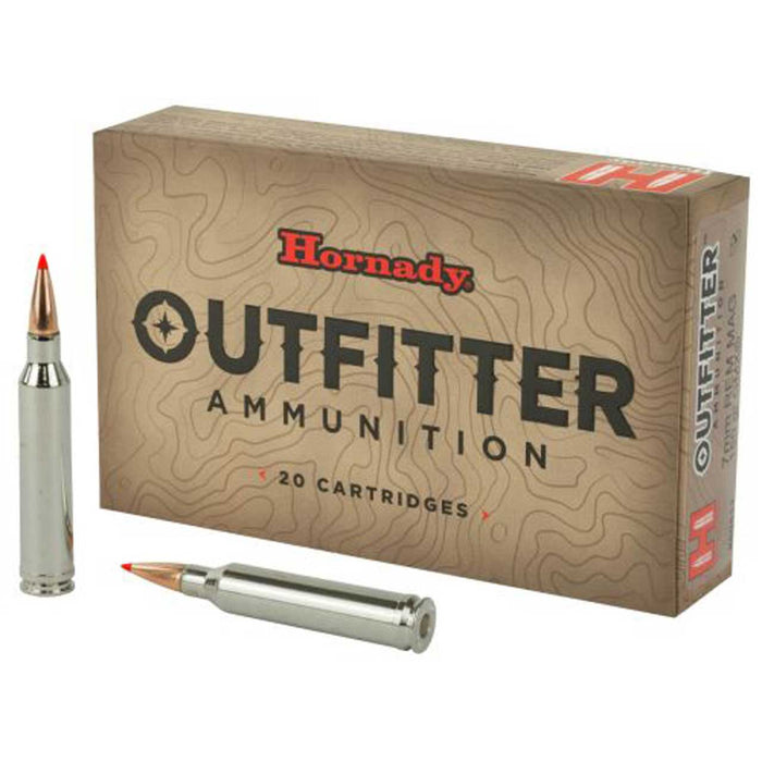 Hornady Outfitter 7mm Rem Mag 150 Gr Copper Alloy Expanding (CX) 20 Per Box