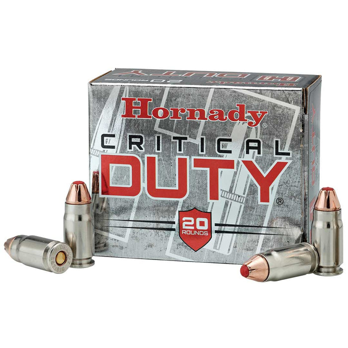 Hornady Critical Duty .357 Sig 135 Gr Hornady Flexlock (FL) 20 Per Box