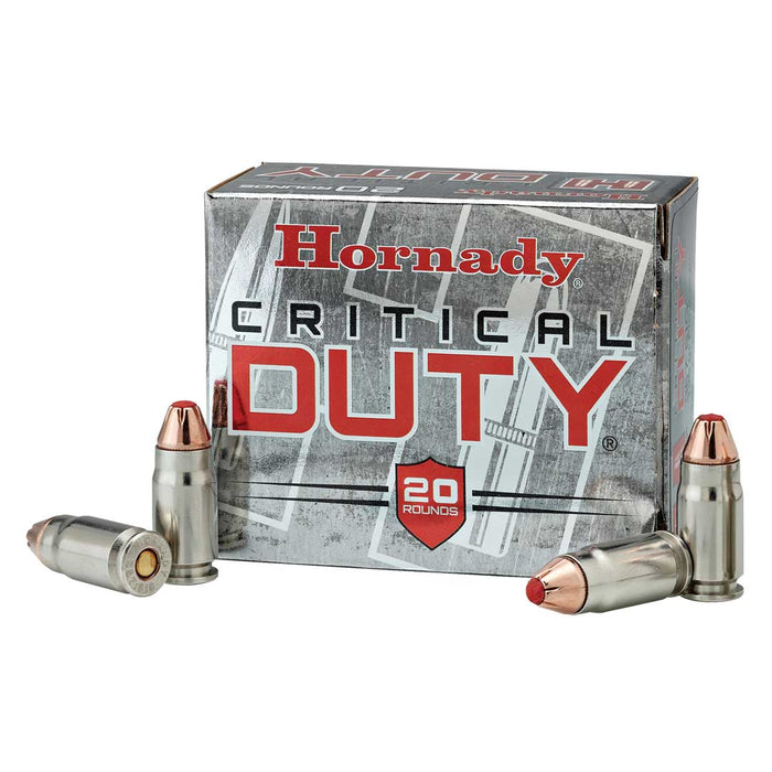 Hornady Critical Duty Personal Defense 9mm Luger 135 gr Hornady FlexLock (FL) 25 Per Box