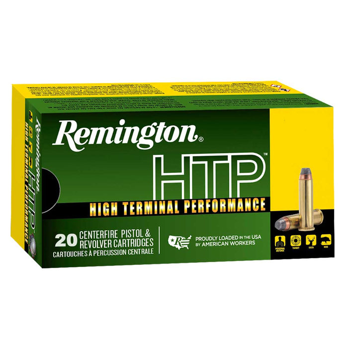 Remington Ammunition HTP .38 Special 110 Gr Semi-Jacketed Hollow Point (SJHP) 20 Per Box