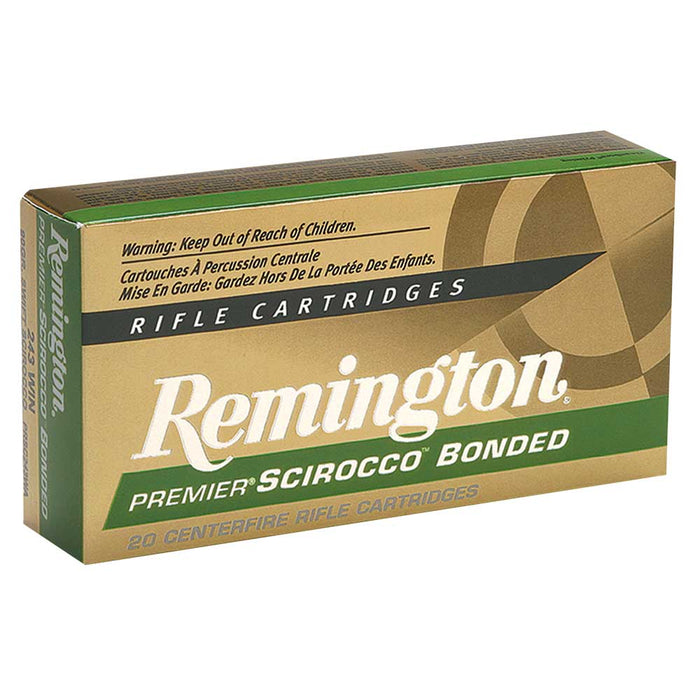 Remington Ammunition Premier .308 Win 165 Gr Swift Scirocco Bonded (SSB) 20 Per Box