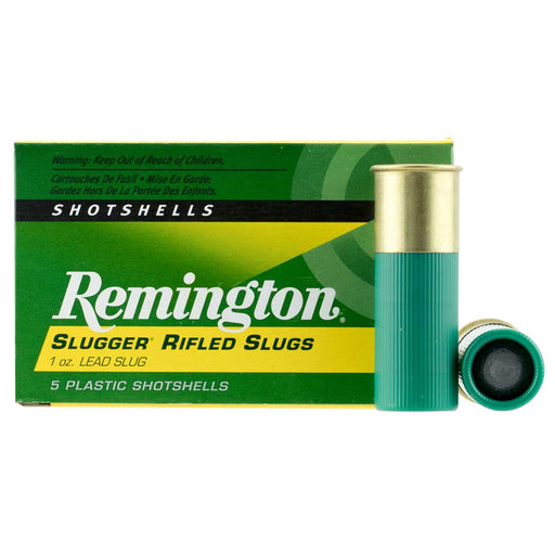 Remington Ammunition Slugger 12 Gauge 2.75" 1 Oz Rifled Slug Shot 5 Per Box