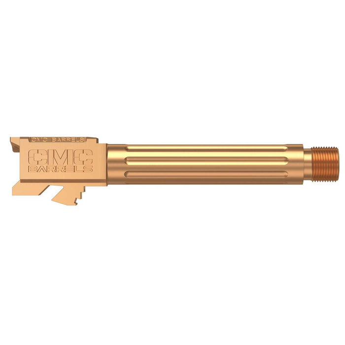CMC Triggers Match Precision Compatible w/Glock 19 Gen3-4 9mm Luger 4.01" Threaded Barrel