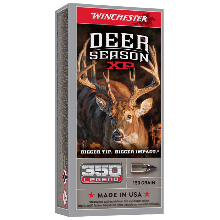 Winchester Ammo Deer Season XP .350 Legend 150 gr Extreme Point 20 Per Box