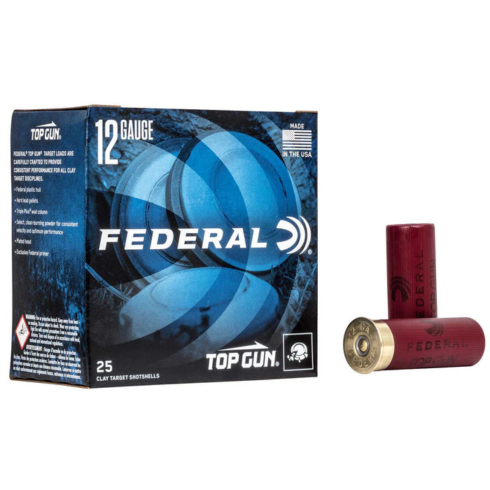 Federal Top Gun 12 Gauge 2.75" 1 oz 8 Shot 25 Per Box