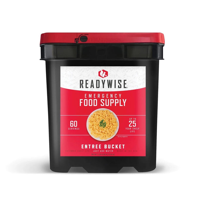 ReadyWise 60 Serving Entree Grab & Go Meal Bucket