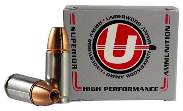 Underwood 9mm Luger +P 105 Grain Controlled Fracturing Hollow Point