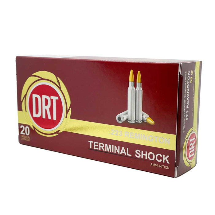 DRT .223 Remington 55gr Terminal Shock™ Ammunition - 20 Round Box
