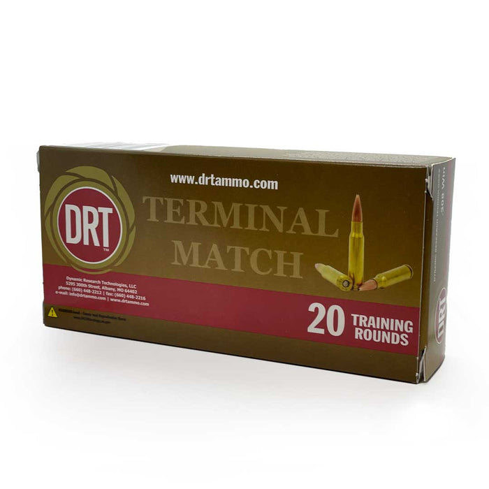 DRT .308 Win 175gr Terminal Match™ Ammunition - 20 Round Box