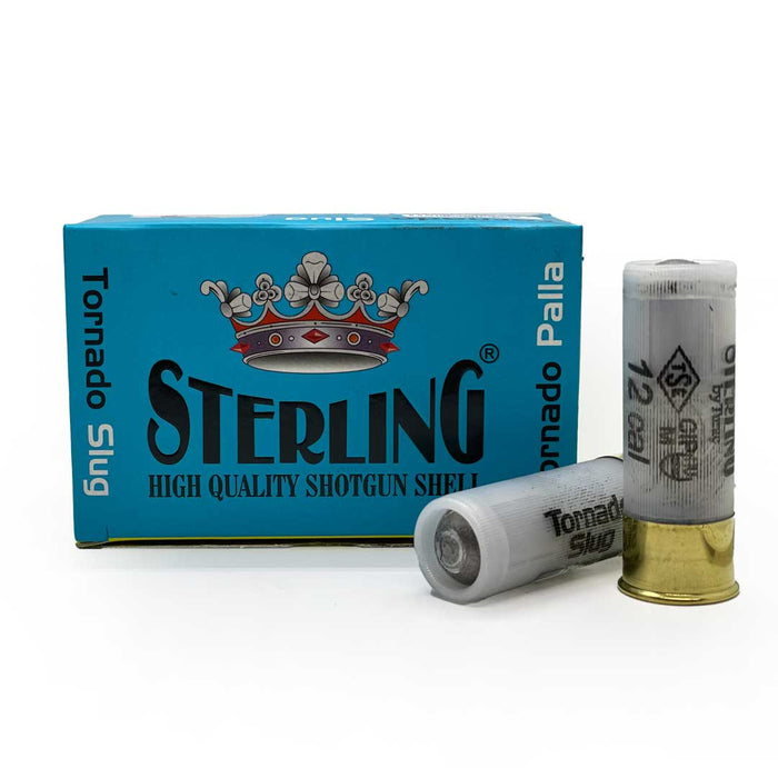 Sterling 12 Gauge  2-3/4" 1-5/32oz Tornado Slug Ammunition - 10 Round Box