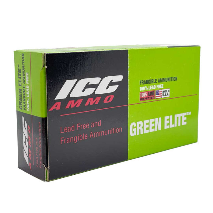 ICC .300 Blackout 100gr Green Elite Polymer Ammunition - 20 Round Box