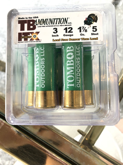 TB Ammunition- 12 Gauge ITX Shot (Lead Free)