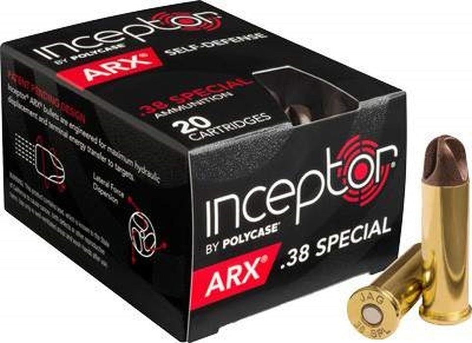 Inceptor .38 Spl. ARX Ammunition
