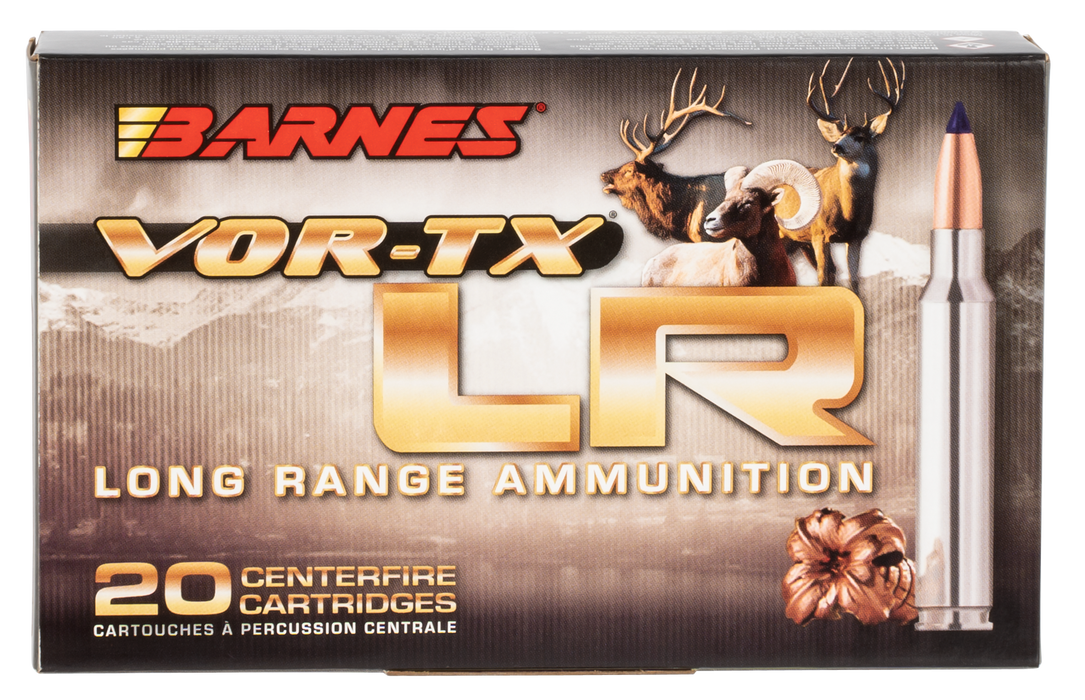 Barnes Bullets VOR-TX Long Range 6mm Creedmoor 95 gr LRX Boat-Tail 20 Bx