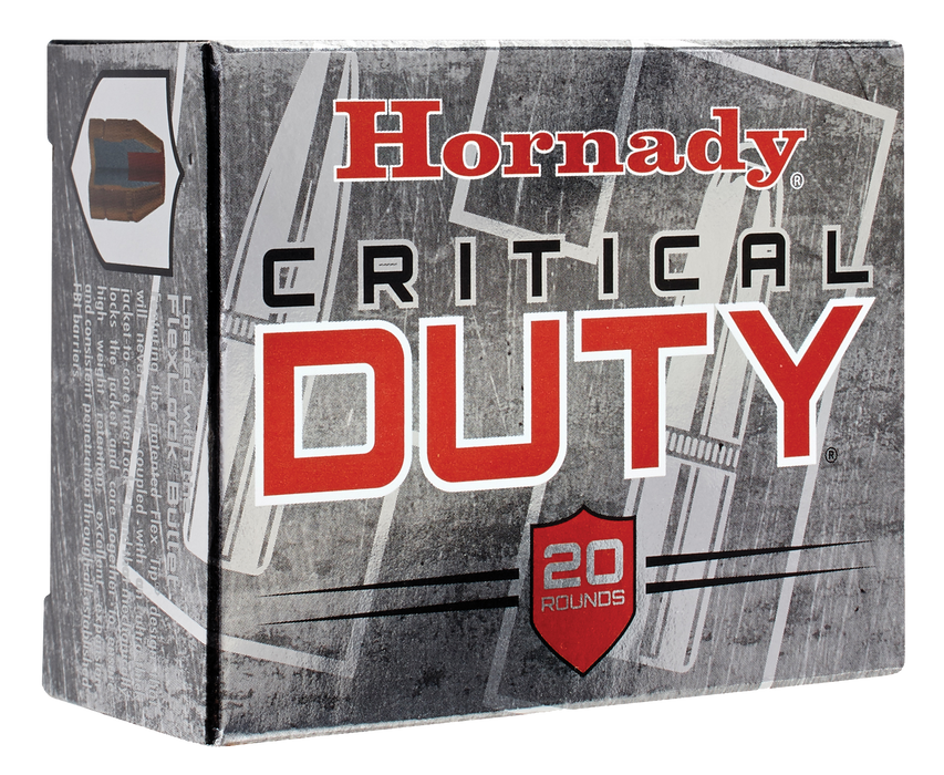 Hornady Critical Duty 10mm Auto 175 gr Hornady FlexLock (FL) 20 Per Box