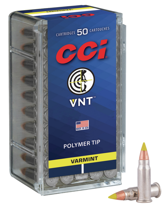 CCI Varmint Rimfire .22 WMR 30 gr Varmint Tipped 50 Per Box