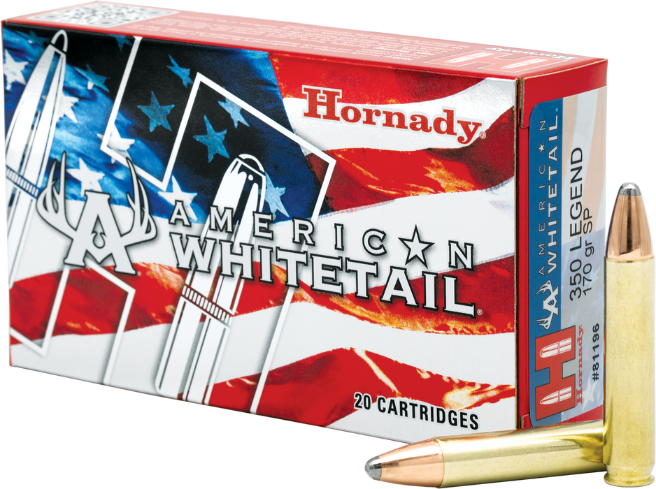 Hornady American Whitetail InterLock .350 Legend 170 gr InterLock 20 Per Box